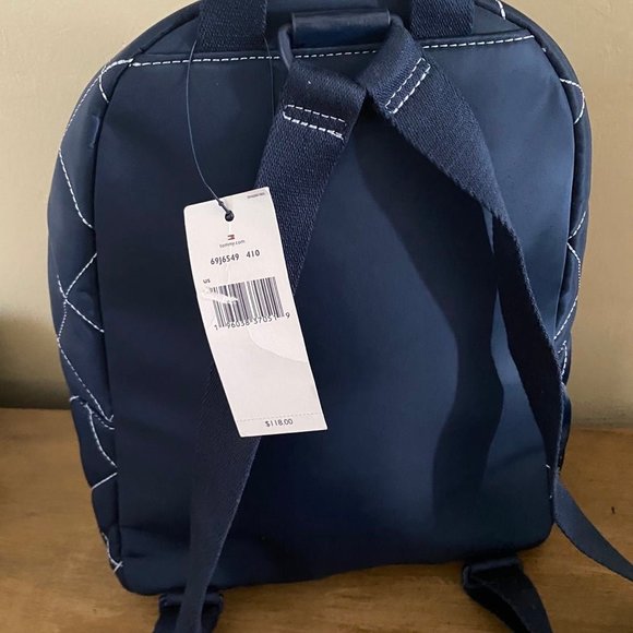 NWT Tommy Hilfiger Quilted Backpack - Picture 3 of 7